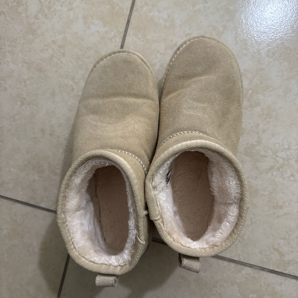 Cozy Tan Ankle Boots